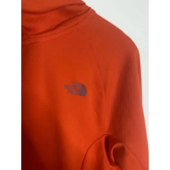 The North Face Women’s Orange Pullover Athletic Hoodie Size Medium - Picture 8 of 8
